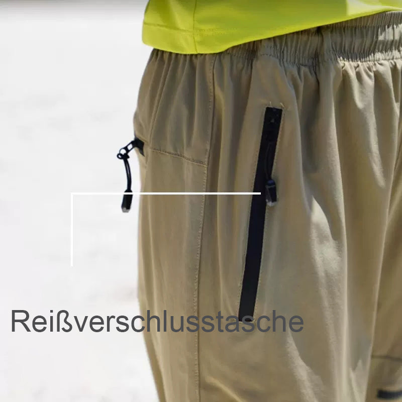 Leichte, schnell trocknende UPF 50+ Cargo-Wanderhose für Frauen