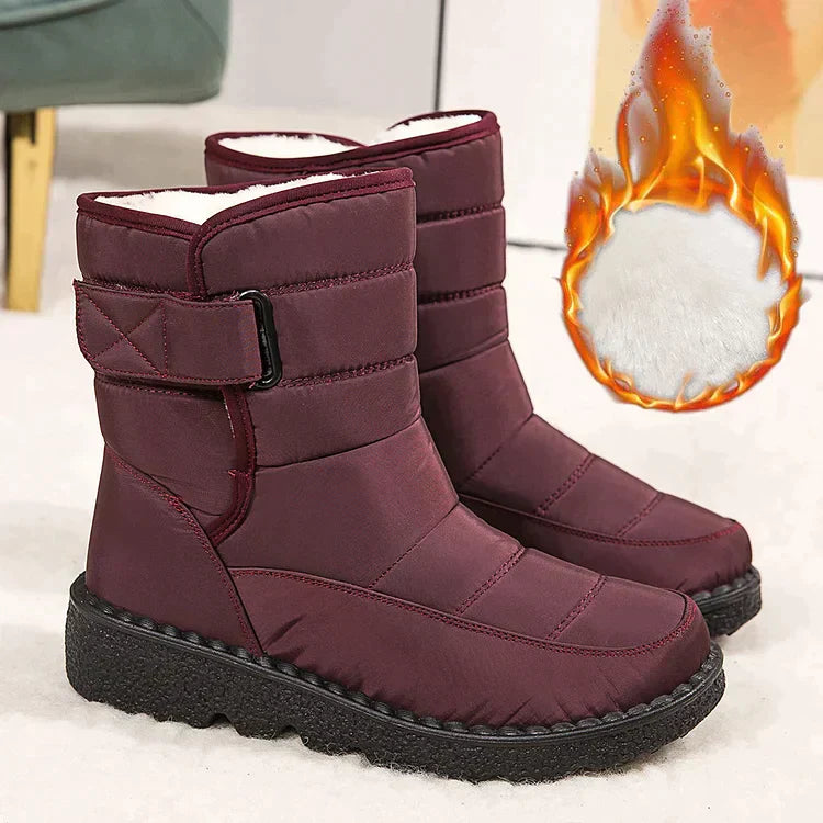 Wasserdichte, rutschfeste und warme Damen-Schneestiefel