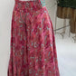 Bedruckte Hose mit elastischer Taille Leichte Hose