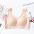 Latex 4.0 Graceful Anti-saggy Breathable Lace Large Size Bra