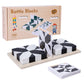 🌸Kreatives Lernpuzzleset für Kinder in Schwarz und Weiß