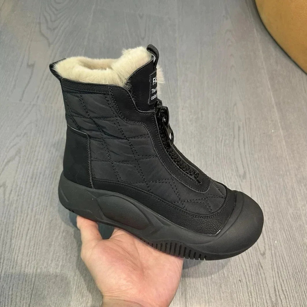 Neujahrsverkauf 50 % RABATT - Vintage Wasserdicht Warm Gepolsterte Schneestiefel