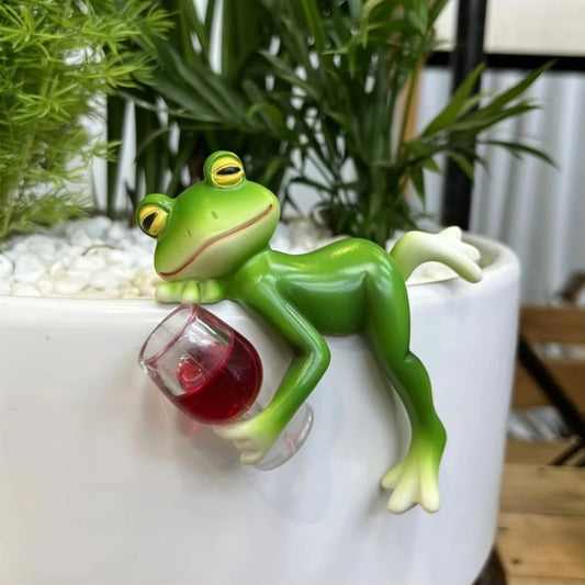 🍃Frosch-Blumentopf-Hänger-Ornament🍷