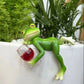 🍃Frosch-Blumentopf-Hänger-Ornament🍷
