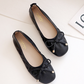 Damen Flache Slip-On Schuhe mit Schleifen-Knoten