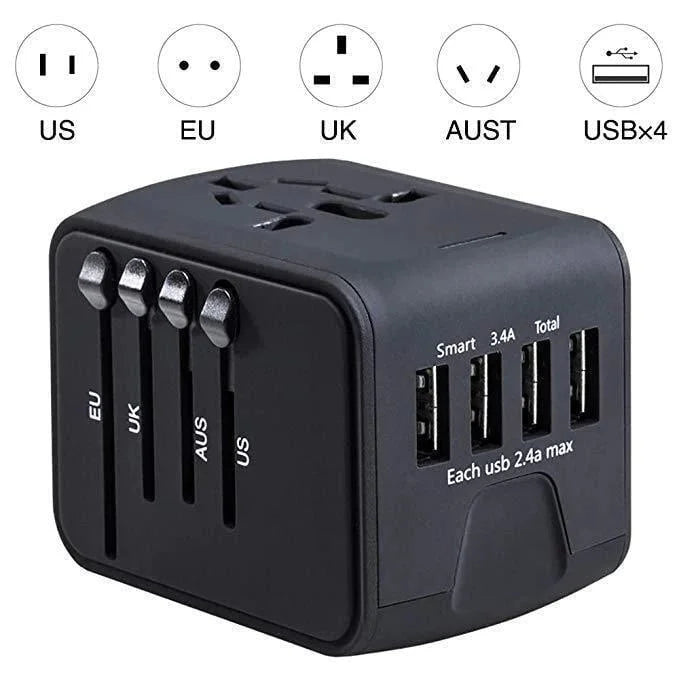 Universeller 100V-220V Smart Travel Adapter Spannungswandler.