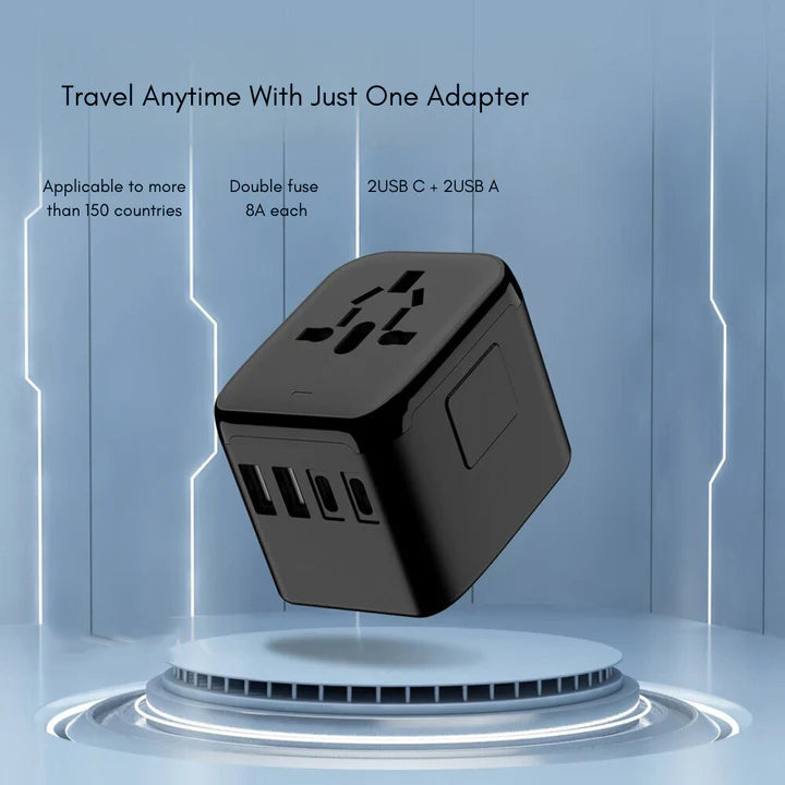 Universeller 100V-220V Smart Travel Adapter Spannungswandler.