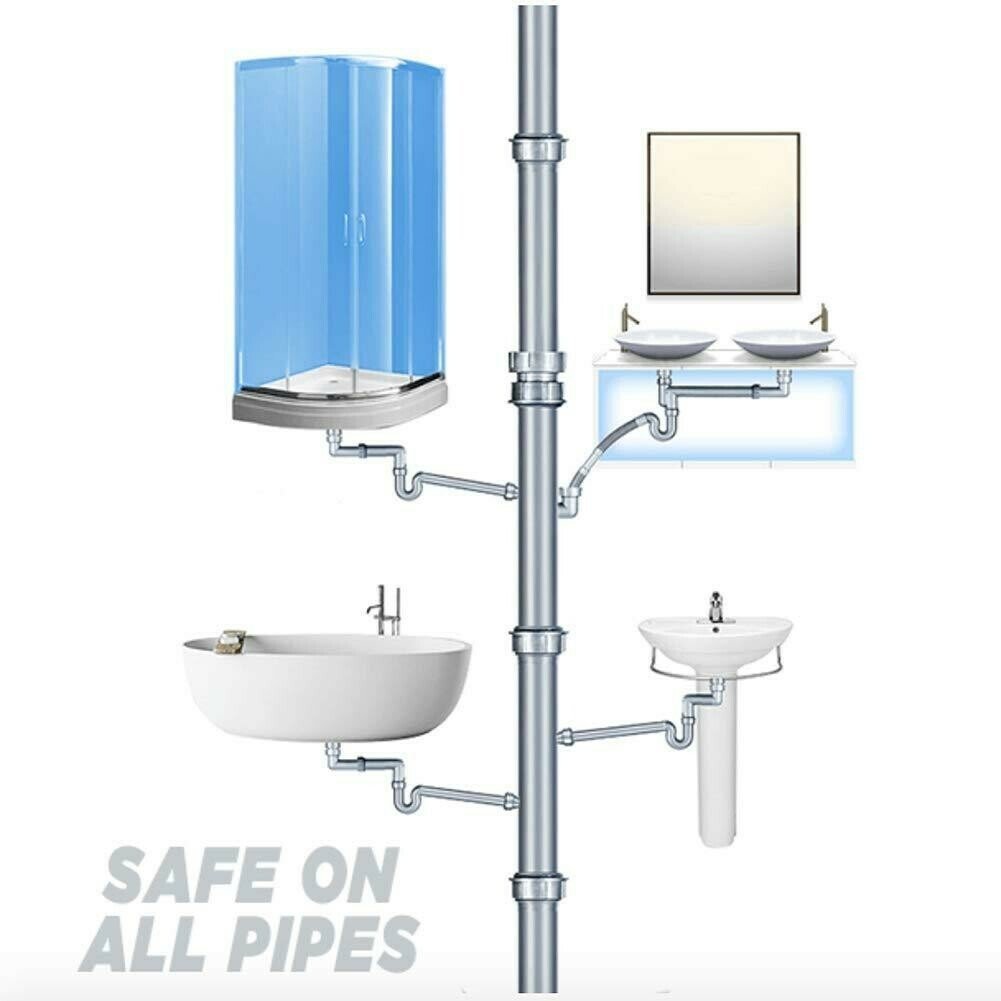 Umweltfreundliches Pulver zum Ausbaggern von Spülbecken und Abflussrohren