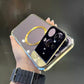 iPhone-Hülle mit magnetischer unsichtbarer Metallschnalle und magnetischer Halterung