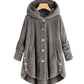 Damen-Kapuzenjacke aus Fleece, neue Kollektion 2023