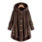 Damen-Kapuzenjacke aus Fleece, neue Kollektion 2023