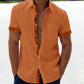 Sommerschlussverkauf - 49% Rabatt 🔥 --- Herren Karo-Kragen Button Down Freizeithemd