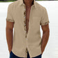 Sommerschlussverkauf - 49% Rabatt 🔥 --- Herren Karo-Kragen Button Down Freizeithemd