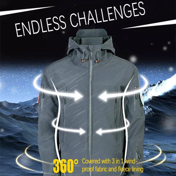 🔥Innovative wasserdichte Jacke: Schützen Sie sich auf stilvolle Weise vor jedem Wetter! 【Freie Lieferung】🔥