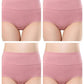 Baumwollunterwäsche mit hoher Taille für Damen