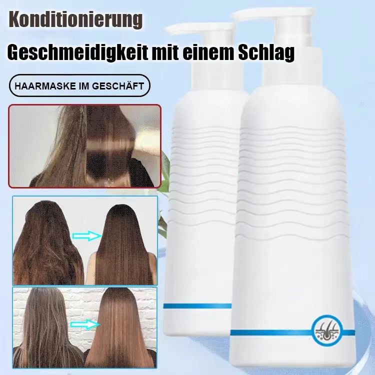 Keratin-Haarspülung zur Revitalisierung des Haares