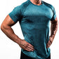 Einfarbiges, lässiges Sport-T-Shirt