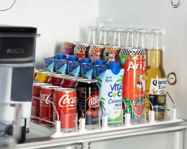 💕Baraiser Selbstdrehender Soda-Dosenspender für Kühlschrank🧃