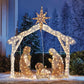 Perfektes Geschenk – beleuchtete Weihnachtskrippe