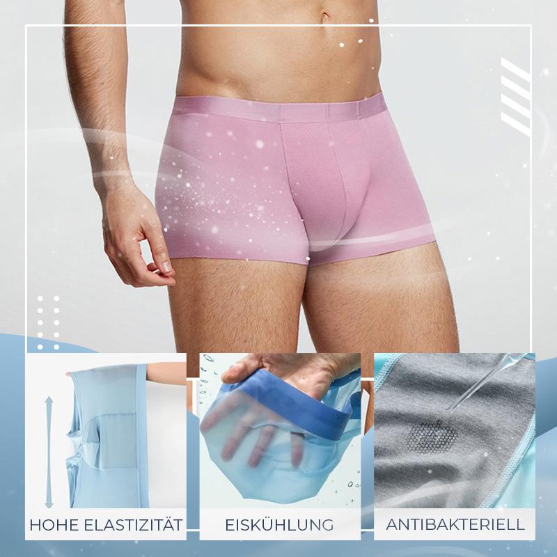 Herren Eis Seiden Boxershorts Unterwäsche✨Sommer Muss✨