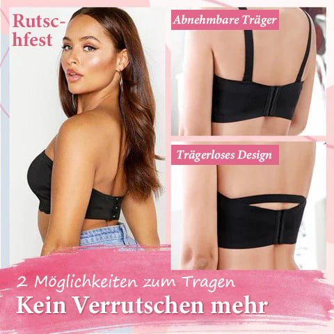 🔥3 kaufen, 20% Rabatt🔥-😍Frauen Sexy Trägerloser BH Unsichtbarer Push Up BH