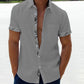 Sommerschlussverkauf - 49% Rabatt 🔥 --- Herren Karo-Kragen Button Down Freizeithemd