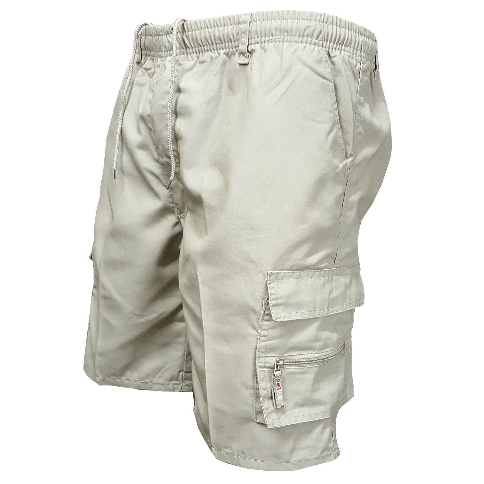 Herren Reißverschlusstaschen Wandern Sportlich Laufen Shorts