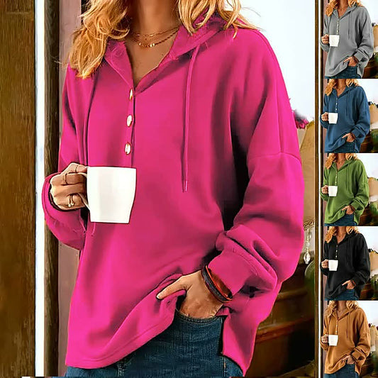 NEUER MODISCHER KAPUZENPULLOVER