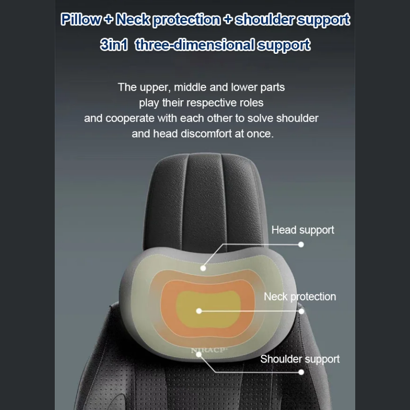 [Kreatives Geschenk] Auto-Kopfstütze Nacken- und Taillenkissen
