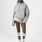 S Prägung Stricken Hoodies