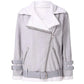 Ideales Geschenk - Damenjacke aus dickem Wildlederimitat mit Revers
