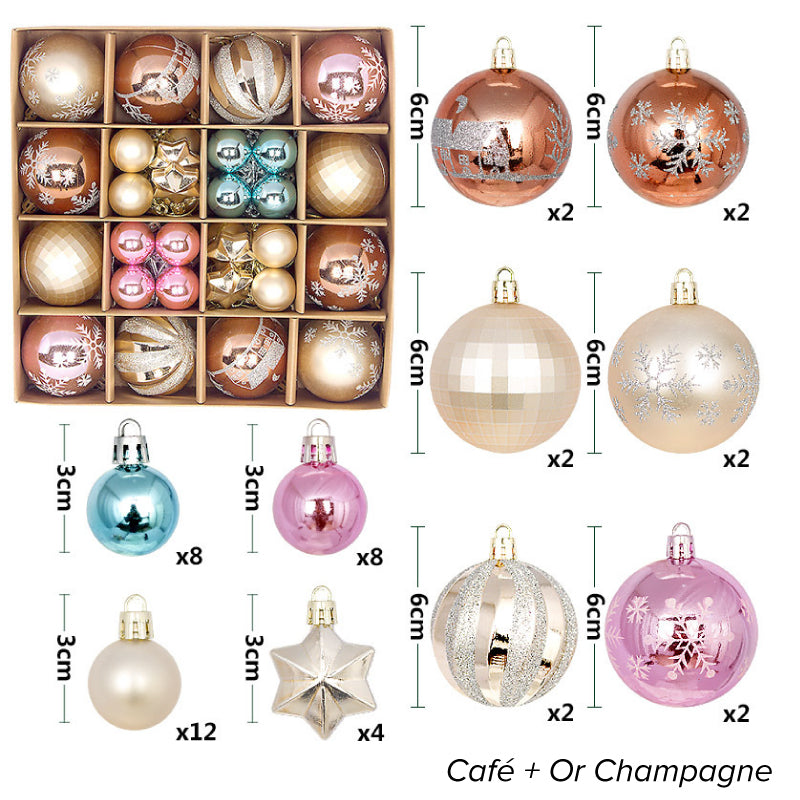 [Bestes Weihnachtsgeschenk] Color Suspension Weihnachten kleiner Schmuckset