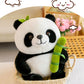 Lustige Geschenke - Süße Bambus-Panda-Plüschpuppe