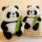Lustige Geschenke - Süße Bambus-Panda-Plüschpuppe