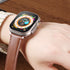 Exquisite Geschenke - Mode Magnetische Faltschließe Hochwertige Leder Smart Watch Band